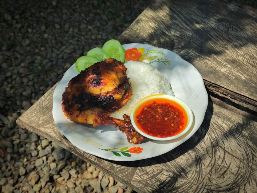 ayam bakar - diet mediterania ala indonesia